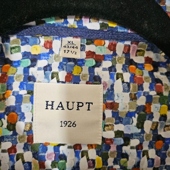 Haupt Mens Multicolor Button Down Shirt - Picture 4 of 7